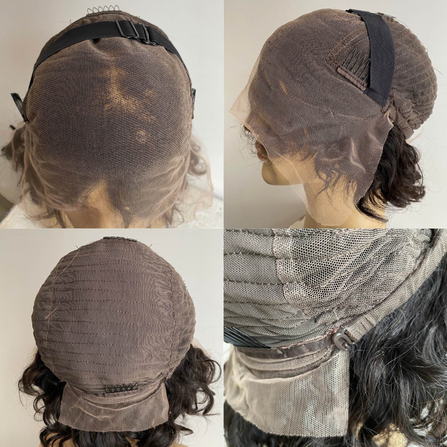 nevermindyrhead Men Human Hair Wig Brown Lace Front Long Curly Costume Cosplay Halloween 13X6 Side Part Hairline