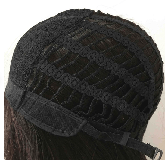 nevermindyrhead Men Black Long Straight Side Swept Bangs Layered Gothic Cosplay Wig