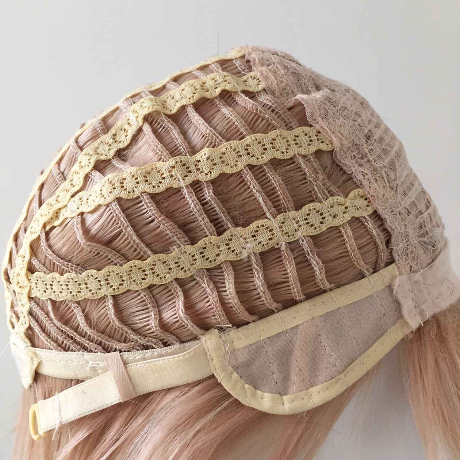 nevermindyrhead Men Blonde Short Straight Fringe Bangs Layered Cosplay Wig