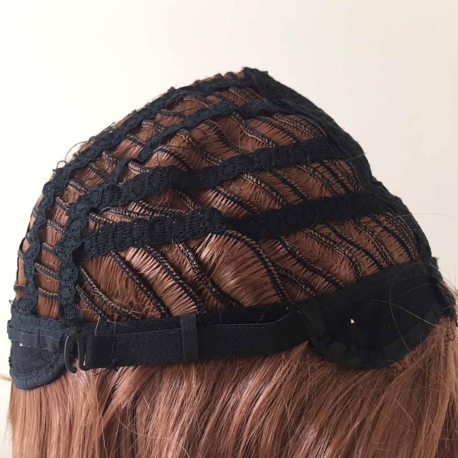nevermindyrhead Men Brown Short Straight Fringe Bangs Layered Cosplay Wig