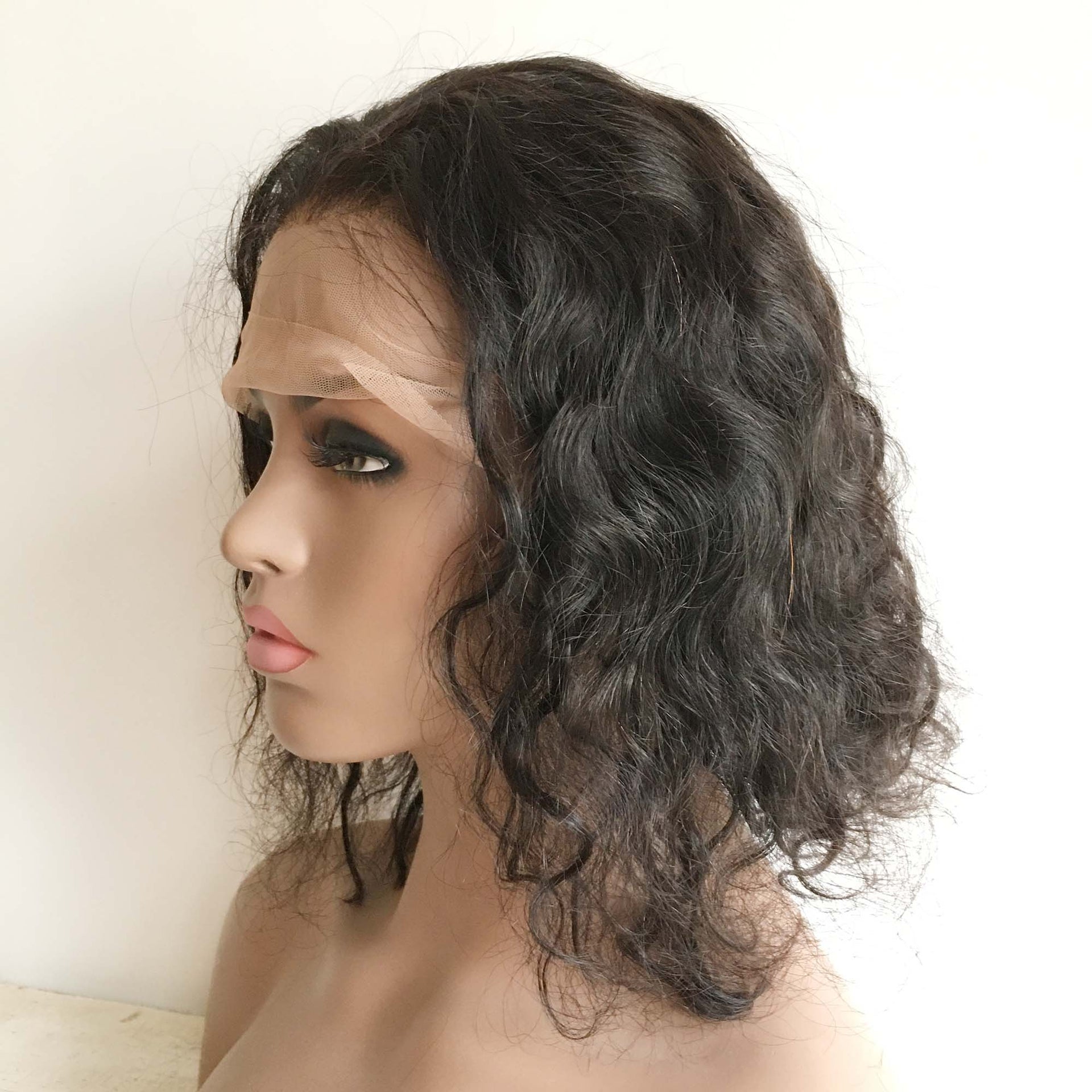nevermindyrhead Black Human Hair Wig For Women Lace Front 13 X 6