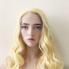 Blonde Lace Front Wig Glueless 13x4 HD Frontal Long Curly Side Part For Women