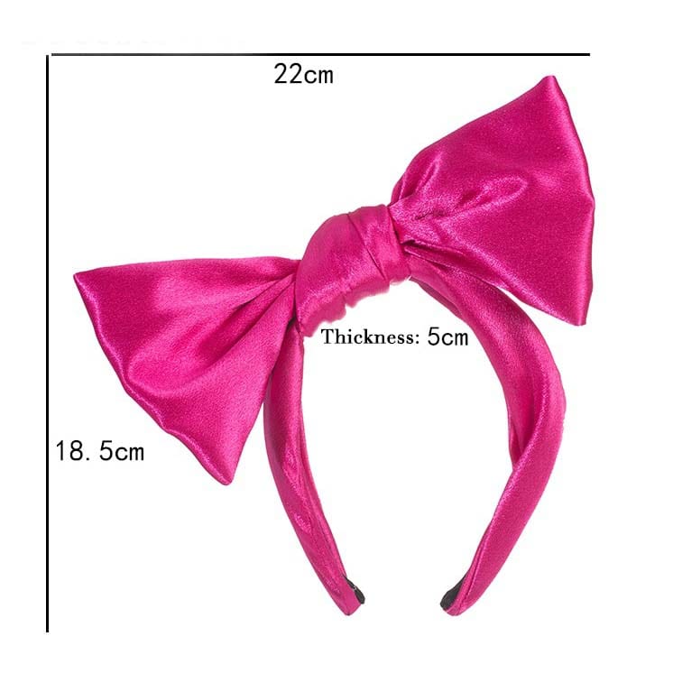 nevermindyrhead Bow Headband for Women Non Slip Fashion Knotted Girls Bunny Ears Hair Accessories