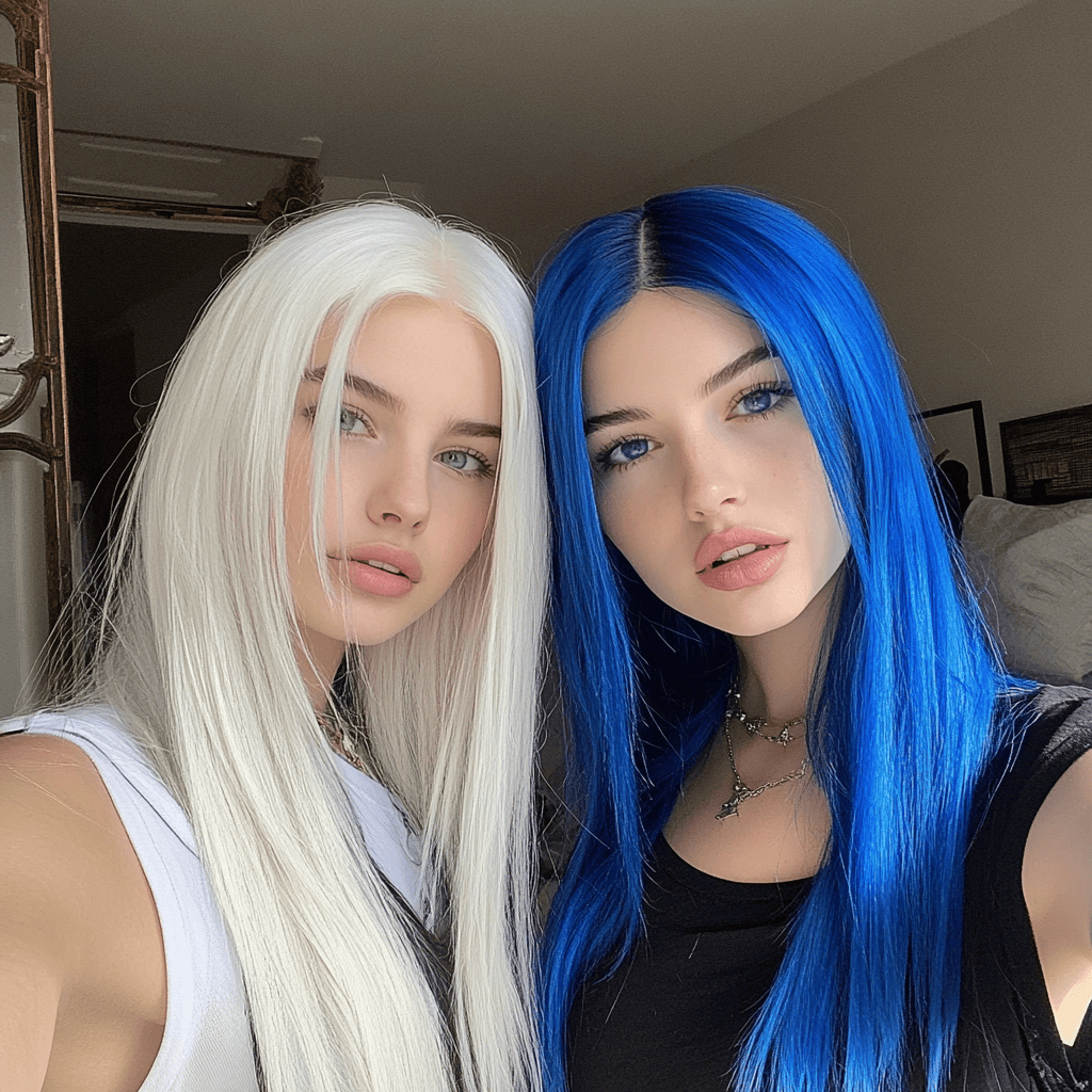 nevermindyrhead Custom Made Lace Front Wig For Women Personalized Long Straight Synthetic Hair