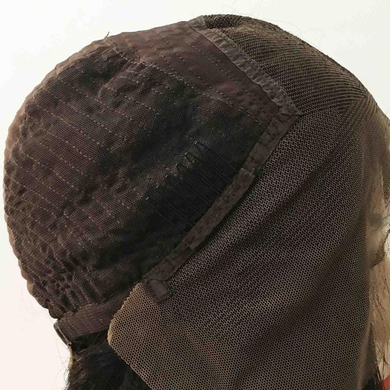 nevermindyrhead Men Black Human Hair Wig Lace Front 13 X 6